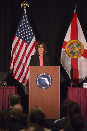 Anne Archer Orlando Human Trafficking Summit